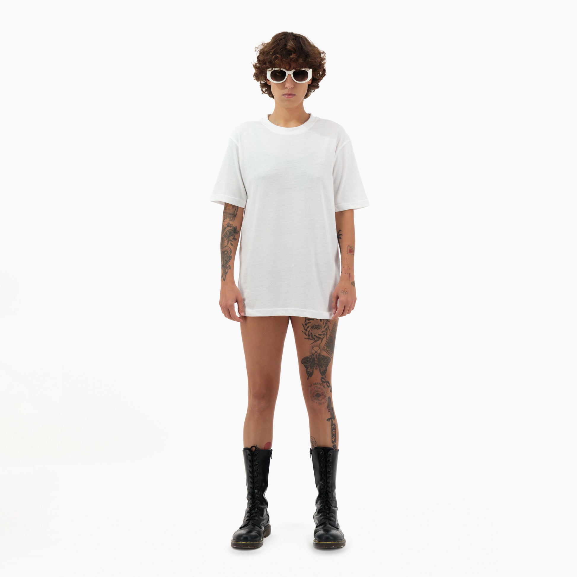 White Recycled Cotton T-Shirt