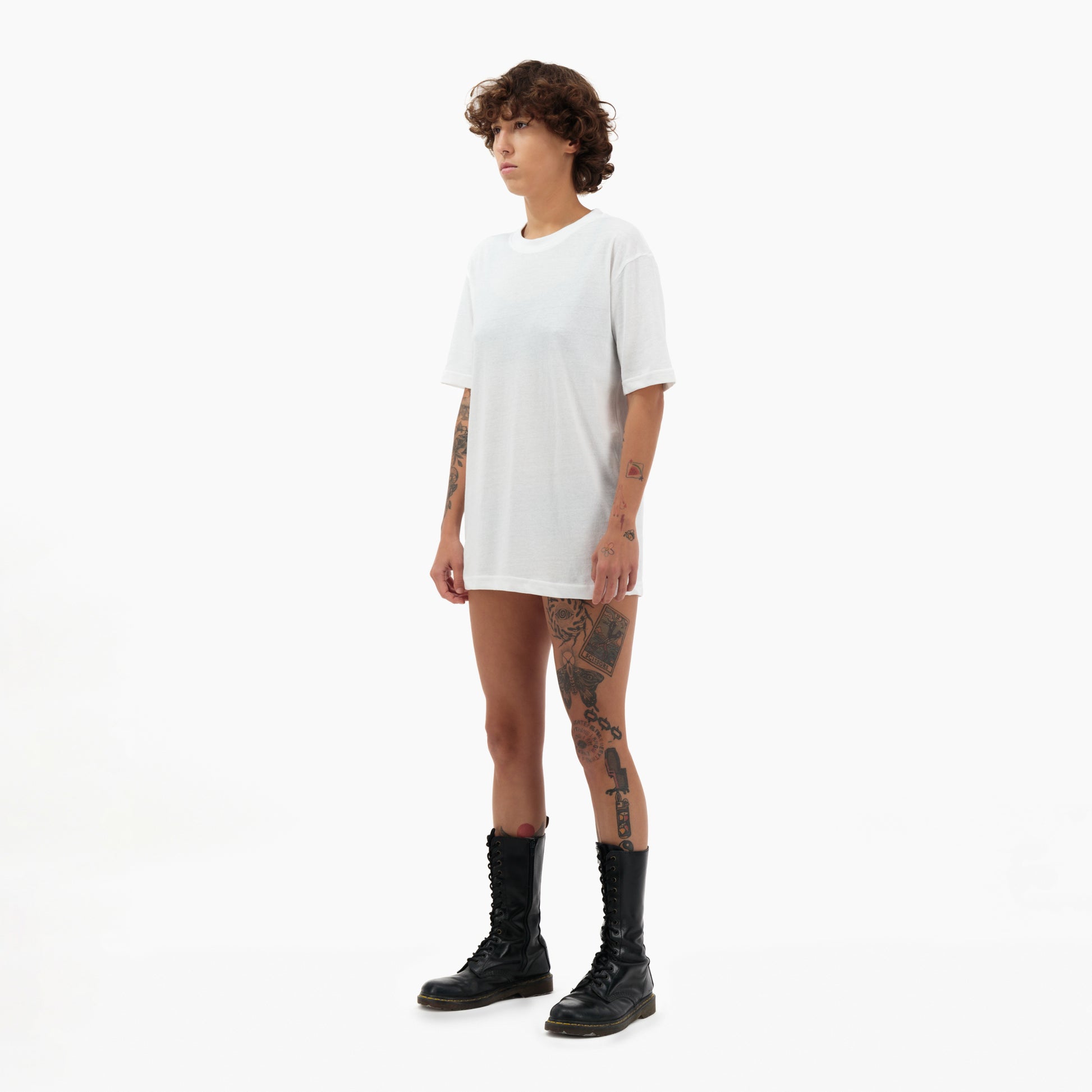 White Recycled Cotton T-Shirt
