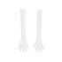 White Sheer Gloves