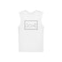 White ÚCHÈ Logo Sleeveless Shirt